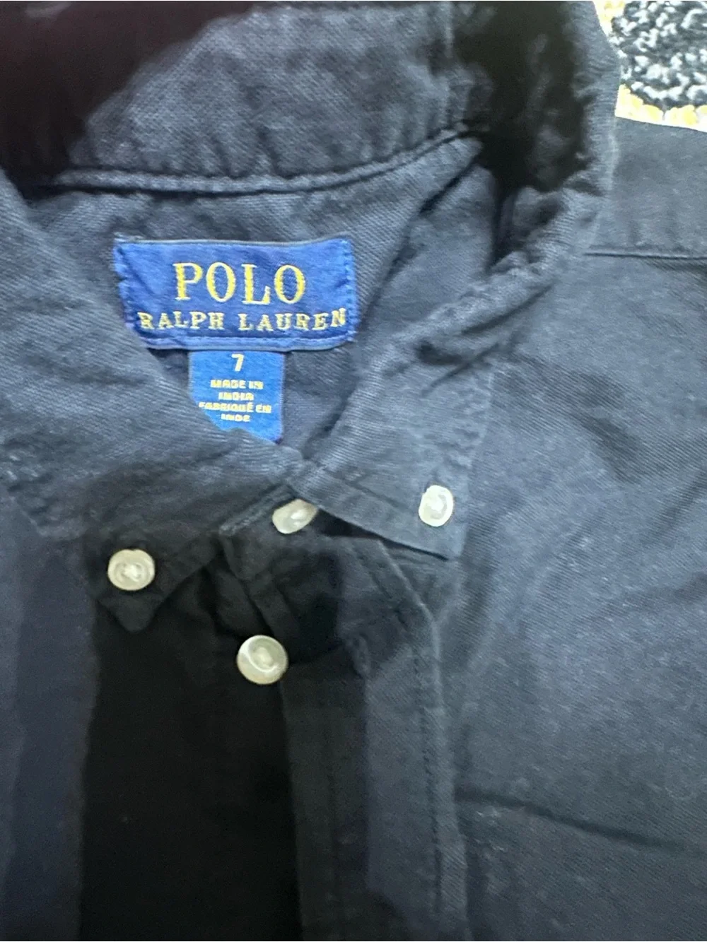 Ralph Lauren Red Polo Short Sleeve Shirt with Navy Pony Embroider